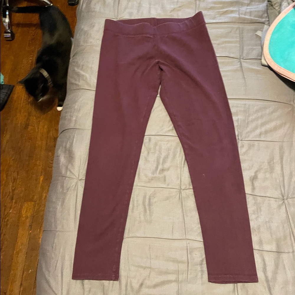 ✨Aerie maroon Leggings✨
